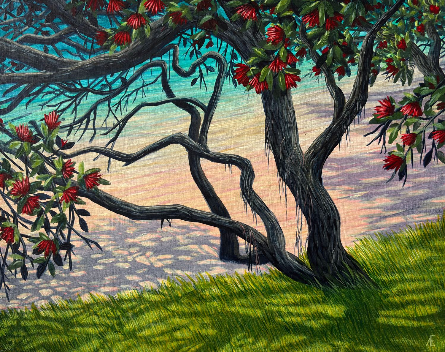 Summertime shadows