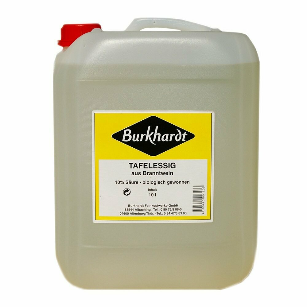 10 Ltr. Burkhardt Tafelessig 10% Säure