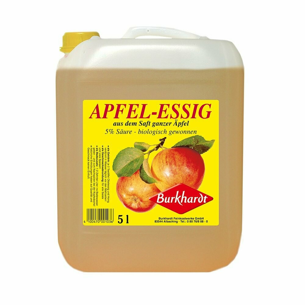 5 Ltr. Burkhardt Apfelessig 5% Säure