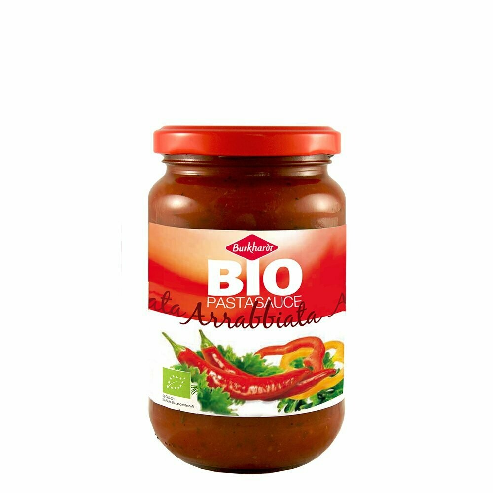 330ml Burkhardt Bio-Pastasauce Typ Arrabbiata