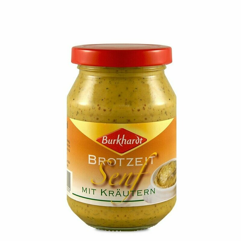 250ml Burkhardt Brotzeit Senf 250ml Burkhardt Brotzeit Senf