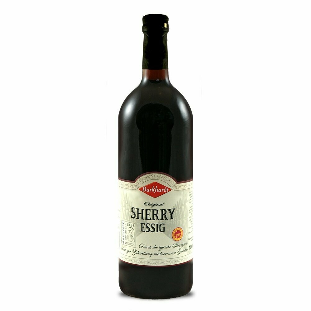 1000ml Burkhardt Original Sherry Essig 7% Säure