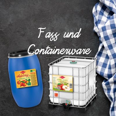 Fass und IBC-Container