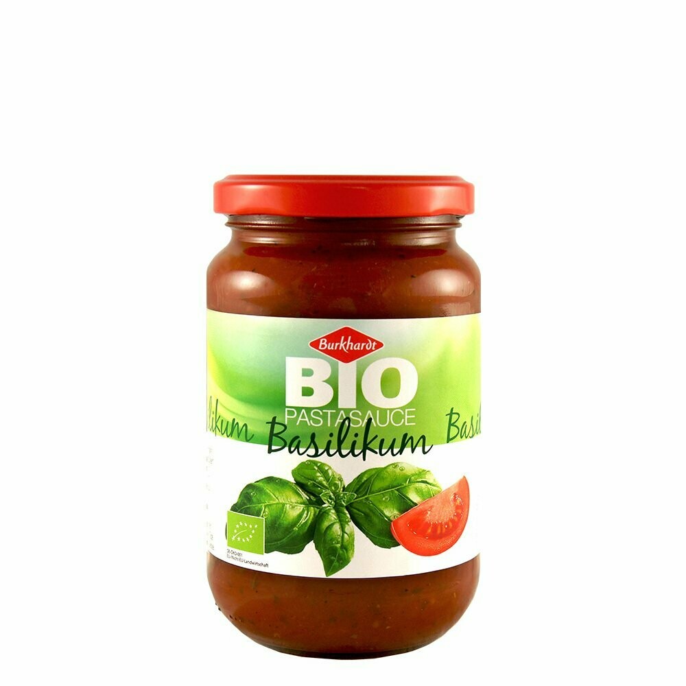 330ml Burkhardt Bio-Pastasauce Typ Basilikum 330ml Burkhardt Bio-Pastasauce Typ Basilikum