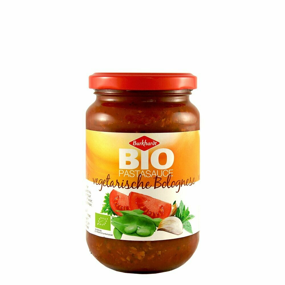 330ml Burkhardt Bio-Pastasauce Typ vegetarische Bolognese 330ml Burkhardt Bio-Pastasauce Typ vegetarische Bolognese