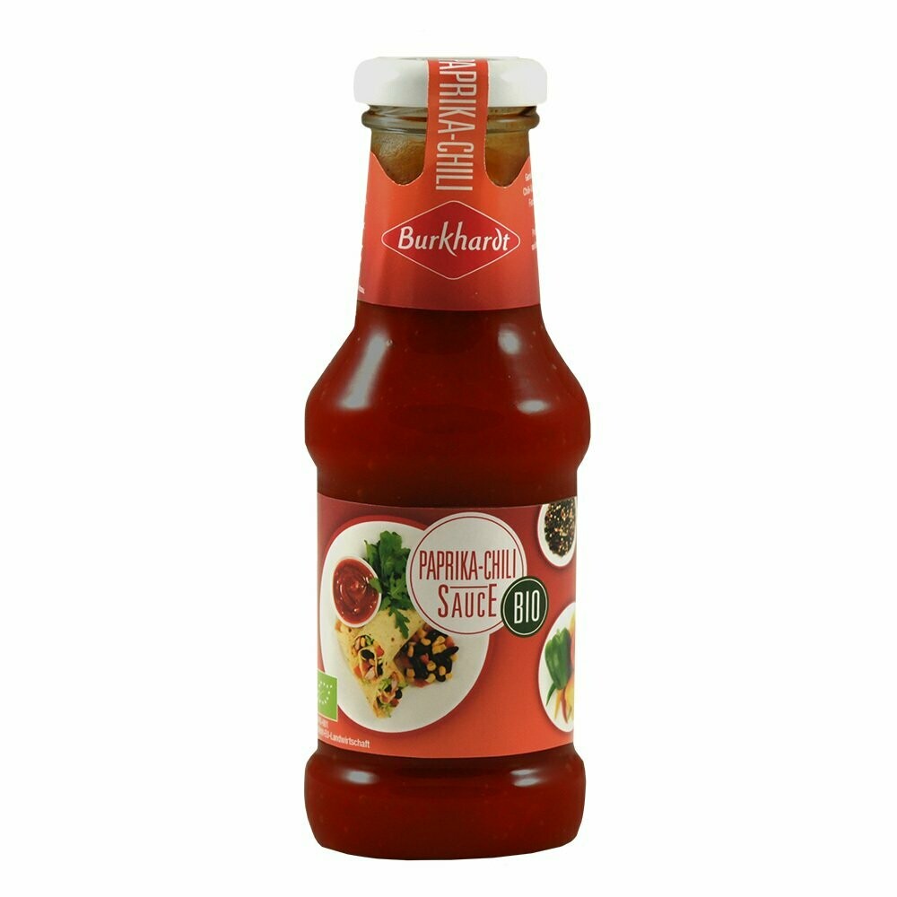 250ml Burkhardt Bio-Paprika-Chili Sauce
