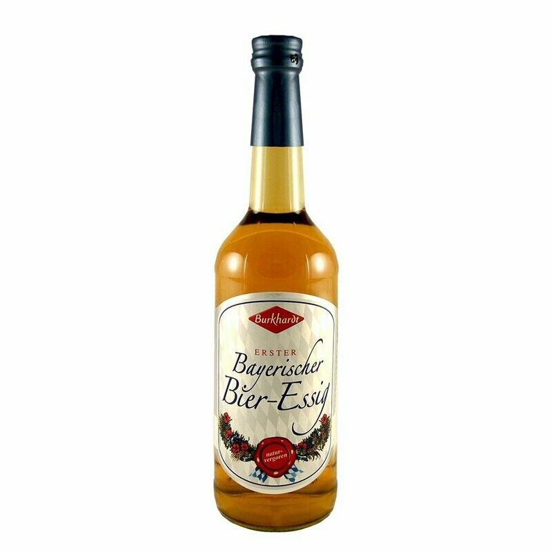 500ml Burkhardt Bayerischer Bier-Essig 5% Säure 500ml Burkhardt Bayerischer Bier-Essig 5% Säure