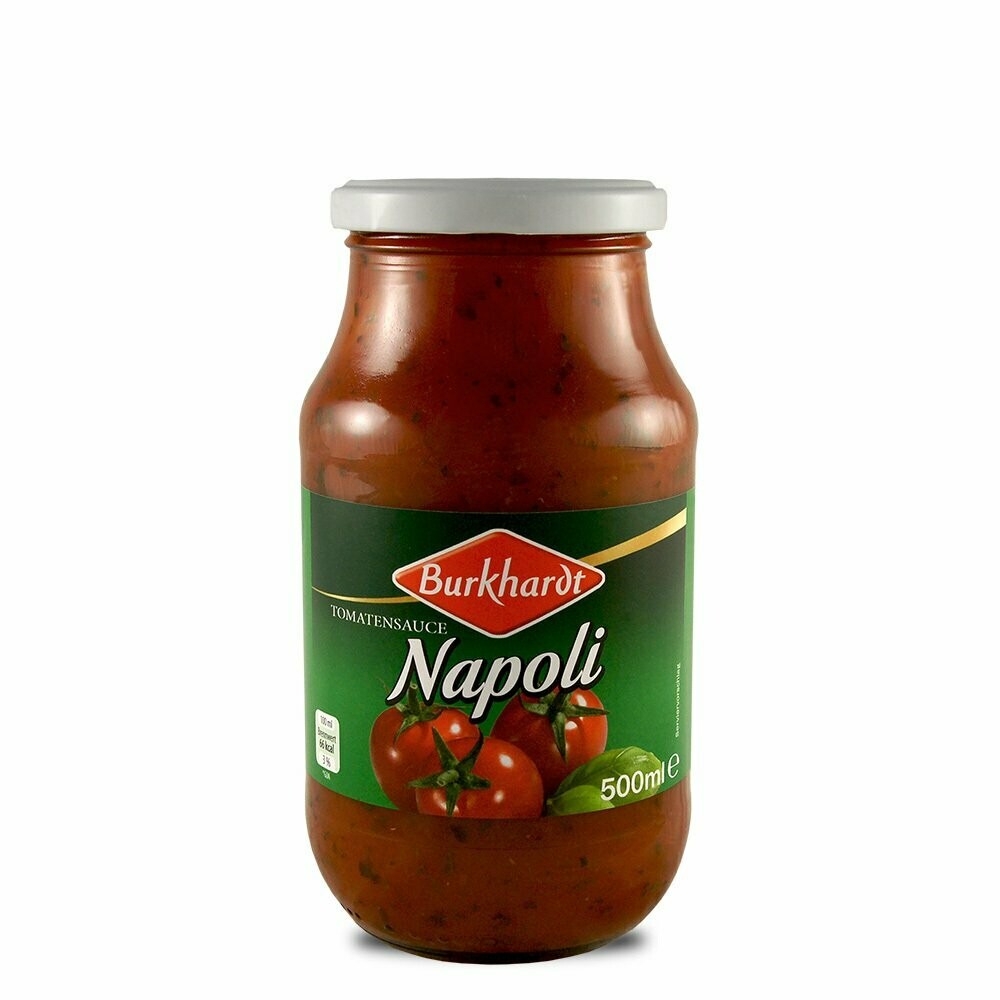 500ml Burkhardt Pastasauce Napoli 500ml Burkhardt Pastasauce Napoli