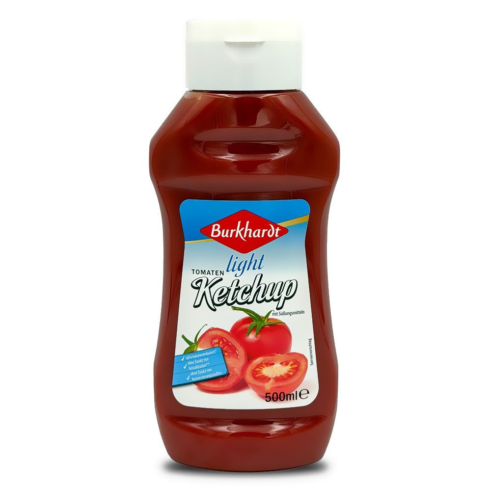 500ml Burkhardt Light-Tomatenketchup