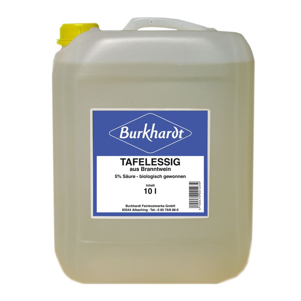 10 Ltr. Burkhardt Tafelessig 5% Säure