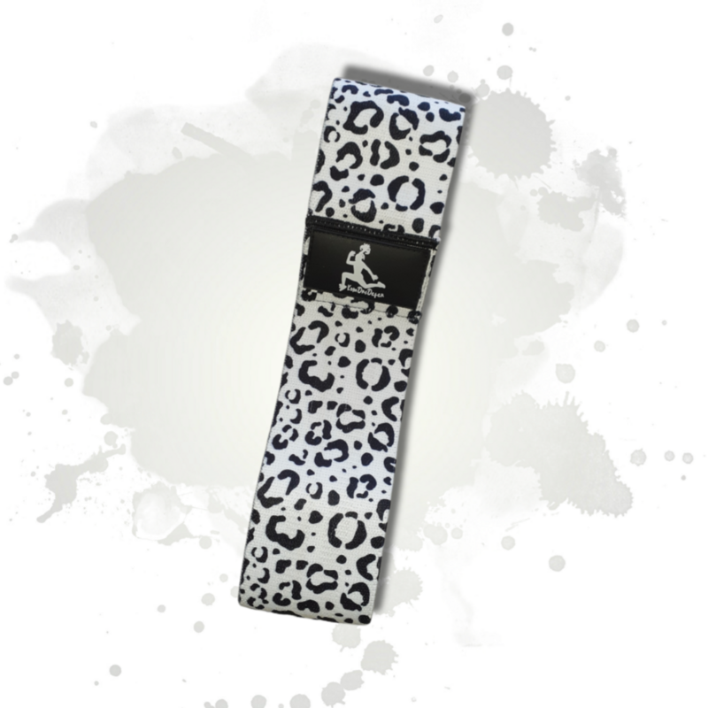 Black &amp; White Leopard Band - Heavy Resistance