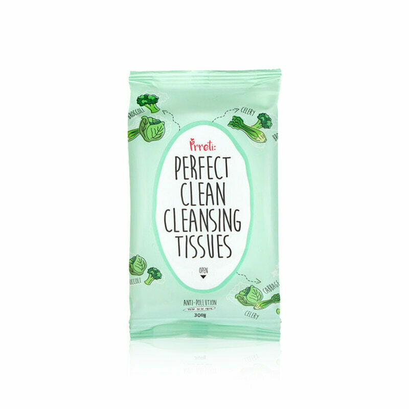 PRRETI Perfect Cleansing Tissues 30ea