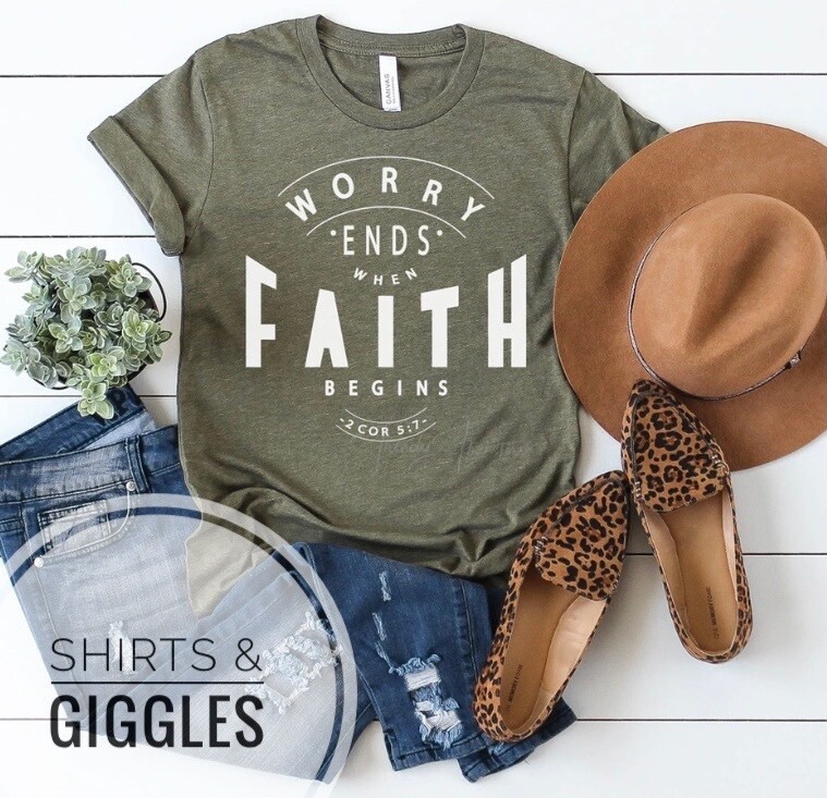 Worry Ends Where Faith Begins