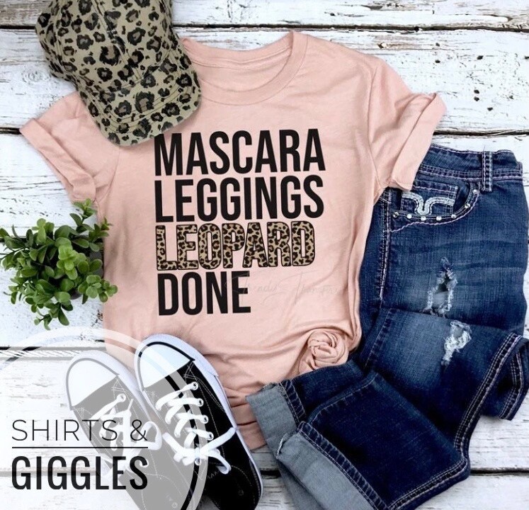 Mascara Leggings Leopard Done