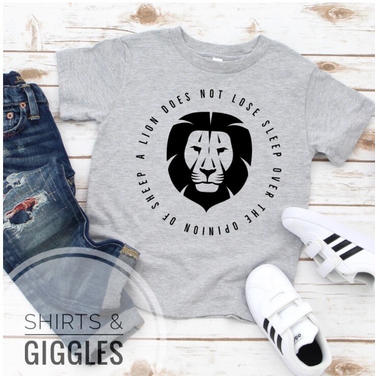 A Lion Does Not Lose Sleep *Sale Item*