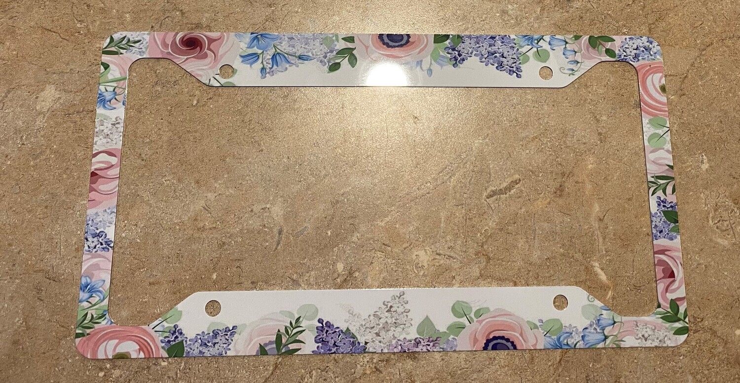 Custom Front License Plate Frame