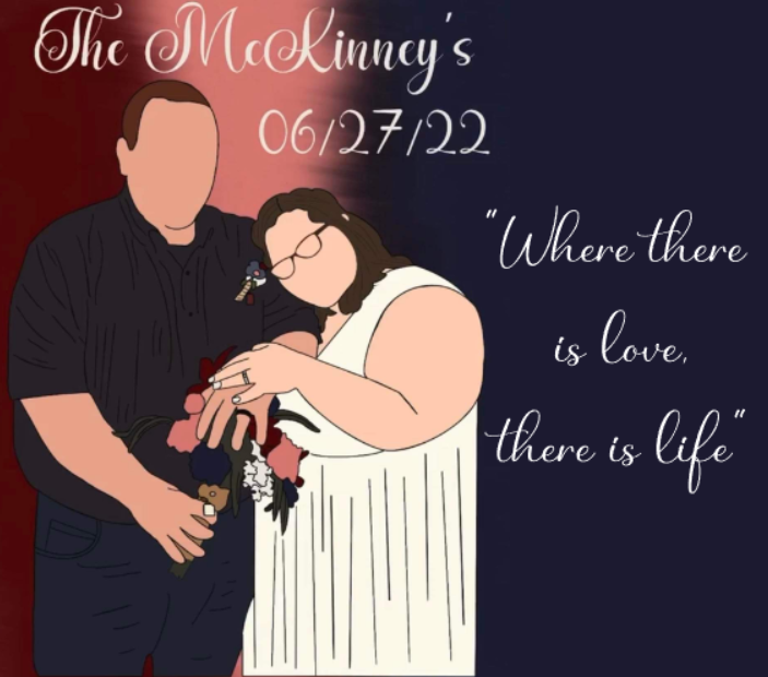 Custom Tumbler - Where there is love, there is life&quot;