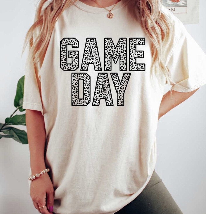 Leopard Game Day (Black)