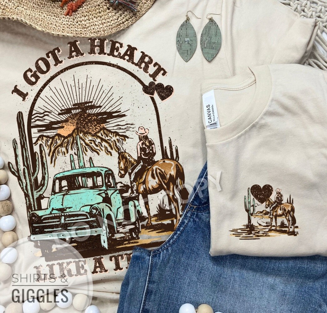 Heart Like a Truck (Large Design Only)