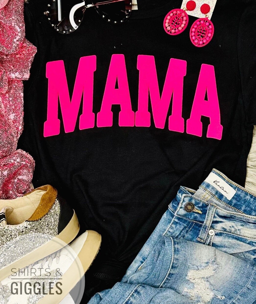 *Puff* Mama Neon Pink