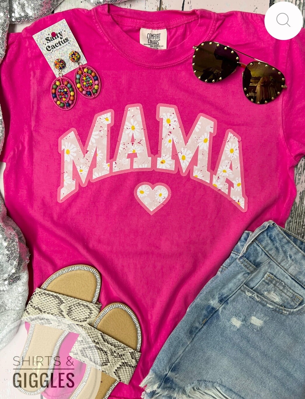 Mama Pink Flowers