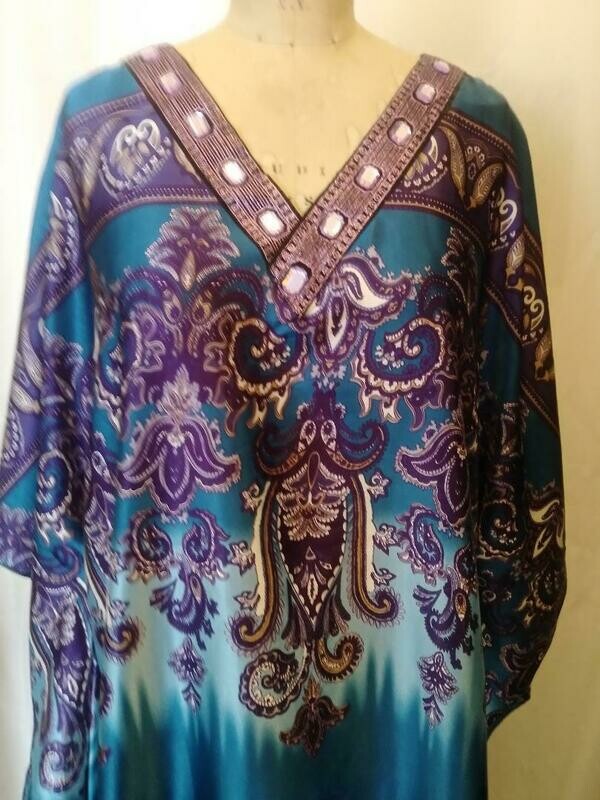 Beaded V-Neck Tunic
