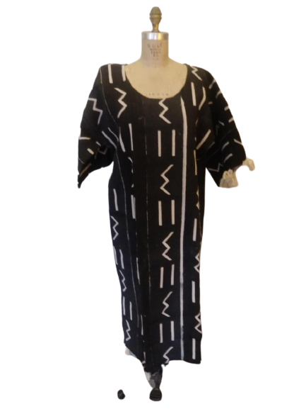 Mud Cloth 3/4 sleeve tunic