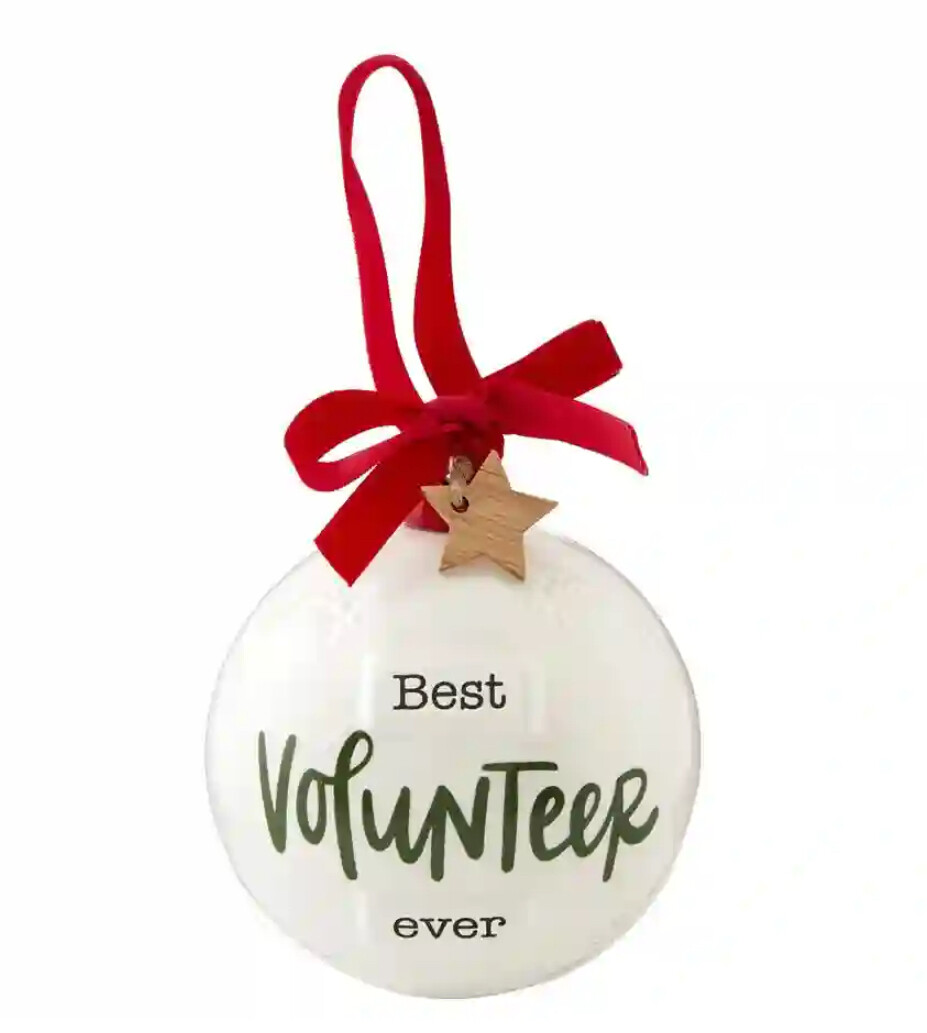 Best Volunteer Ornament
