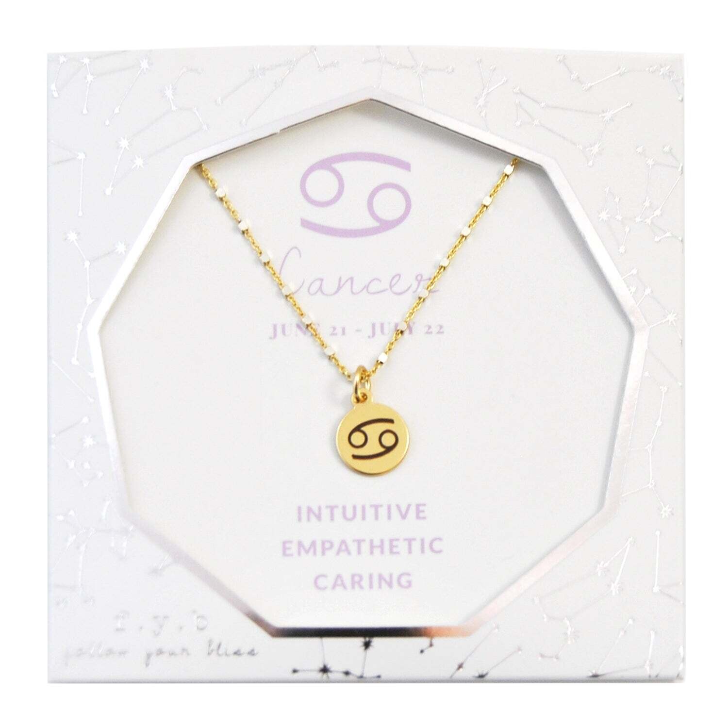 Cancer Charm Necklace