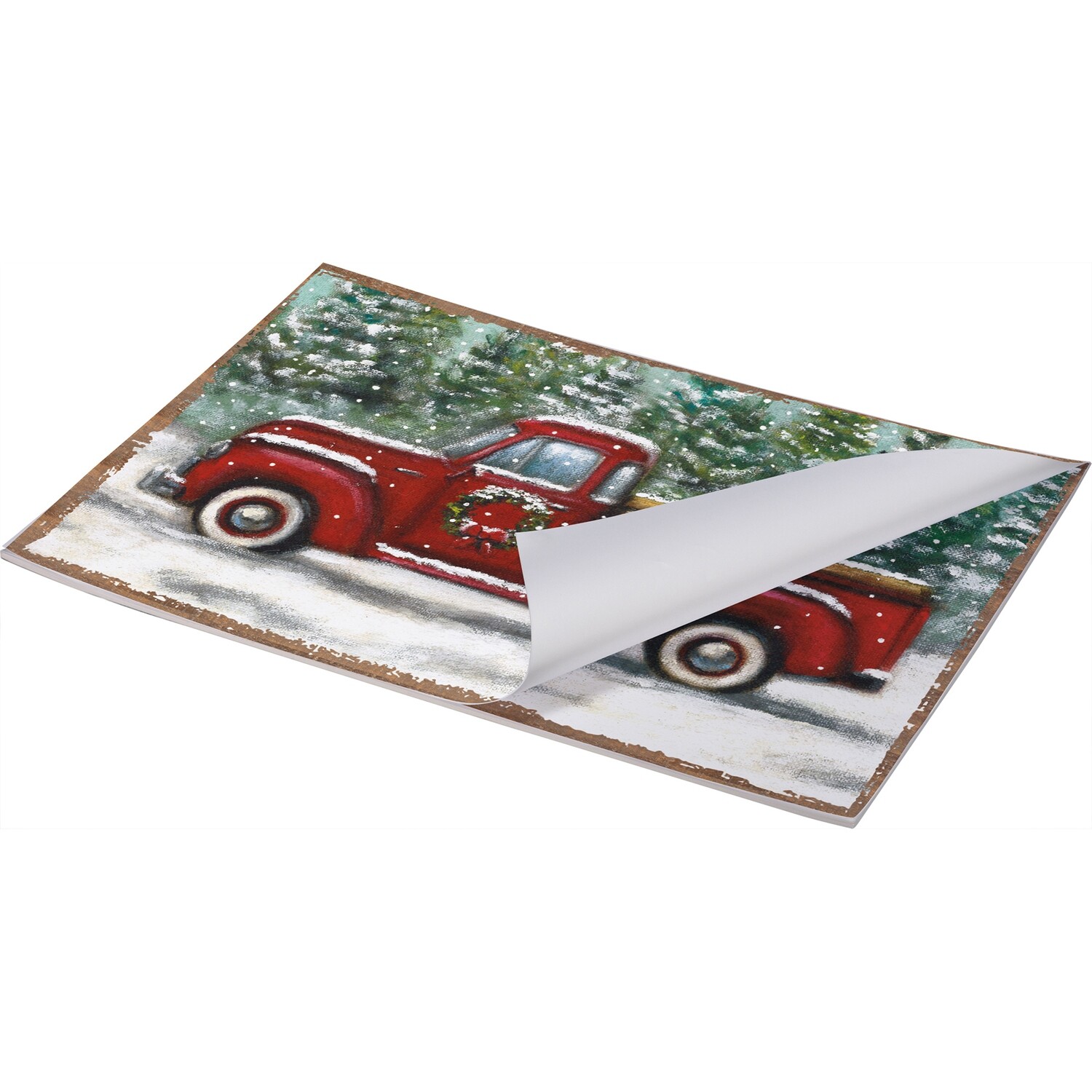 Placemat Pad - Red Truck
