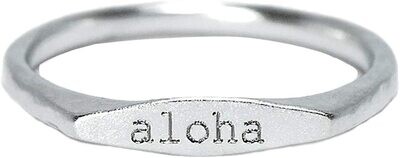 Pura Vida Aloha Stack Ring