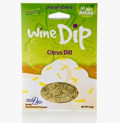 Citrus Dill Wine Dip