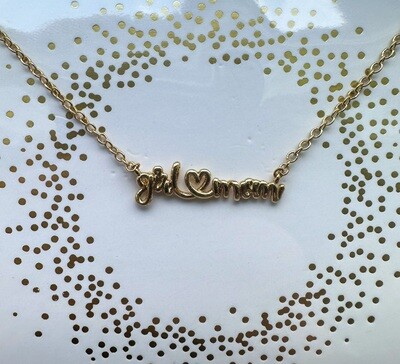 Girl Mom Necklace