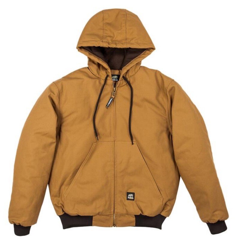Men Tan Work Coat
