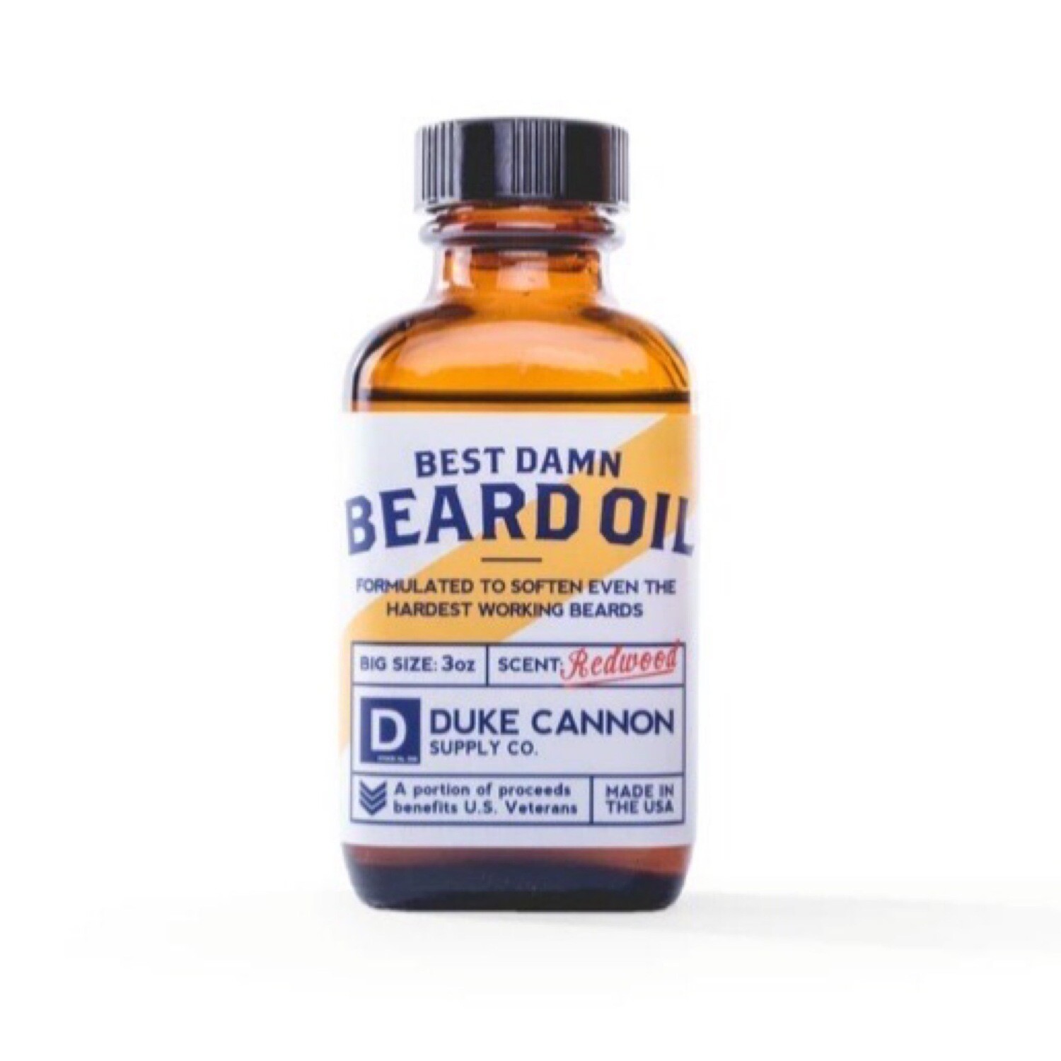 Duke Cannon Beard Oil Redwood