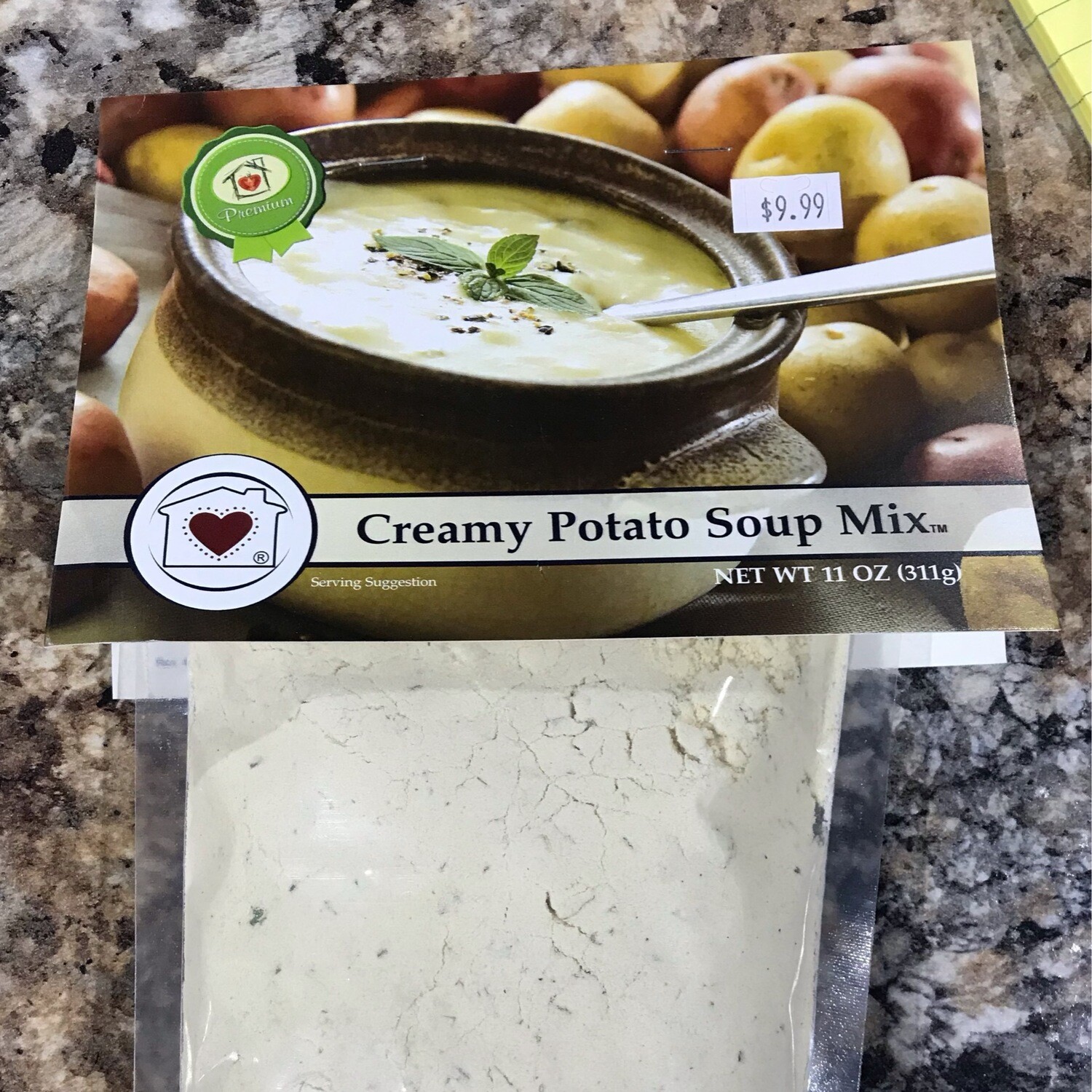 Creamy potato soup mix
