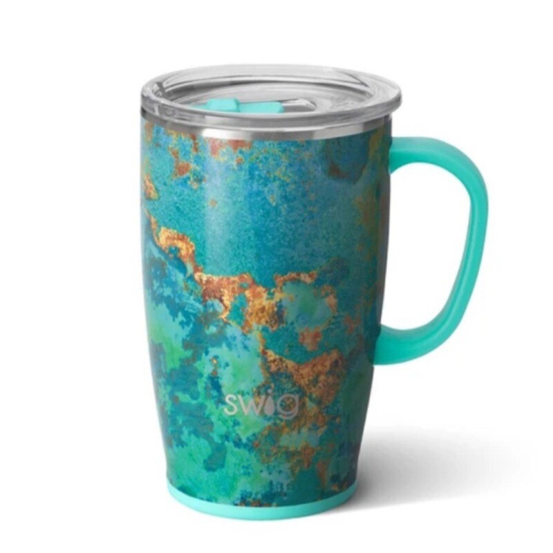 18oz Copper Patina Mug