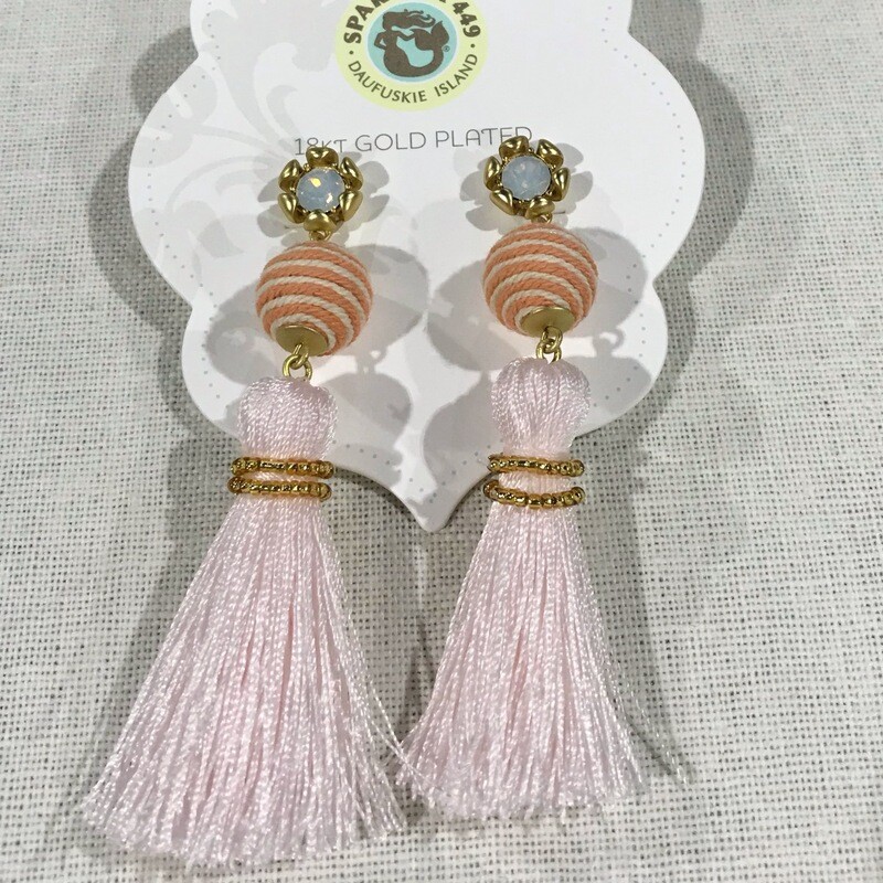 Tassel Blush Earrings