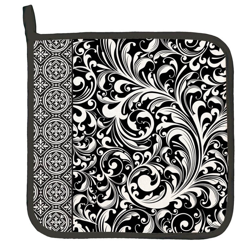 Black Florentine PotHolder