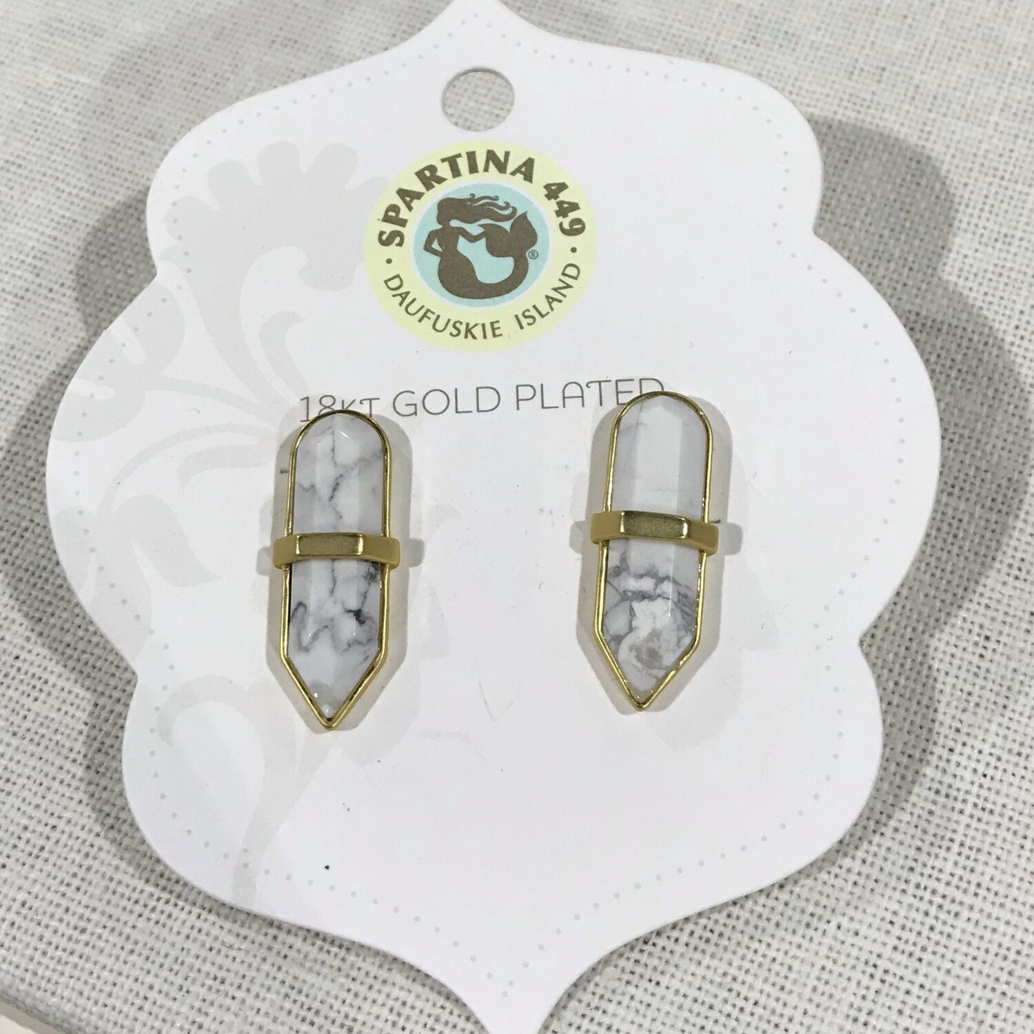 Marble Earrings