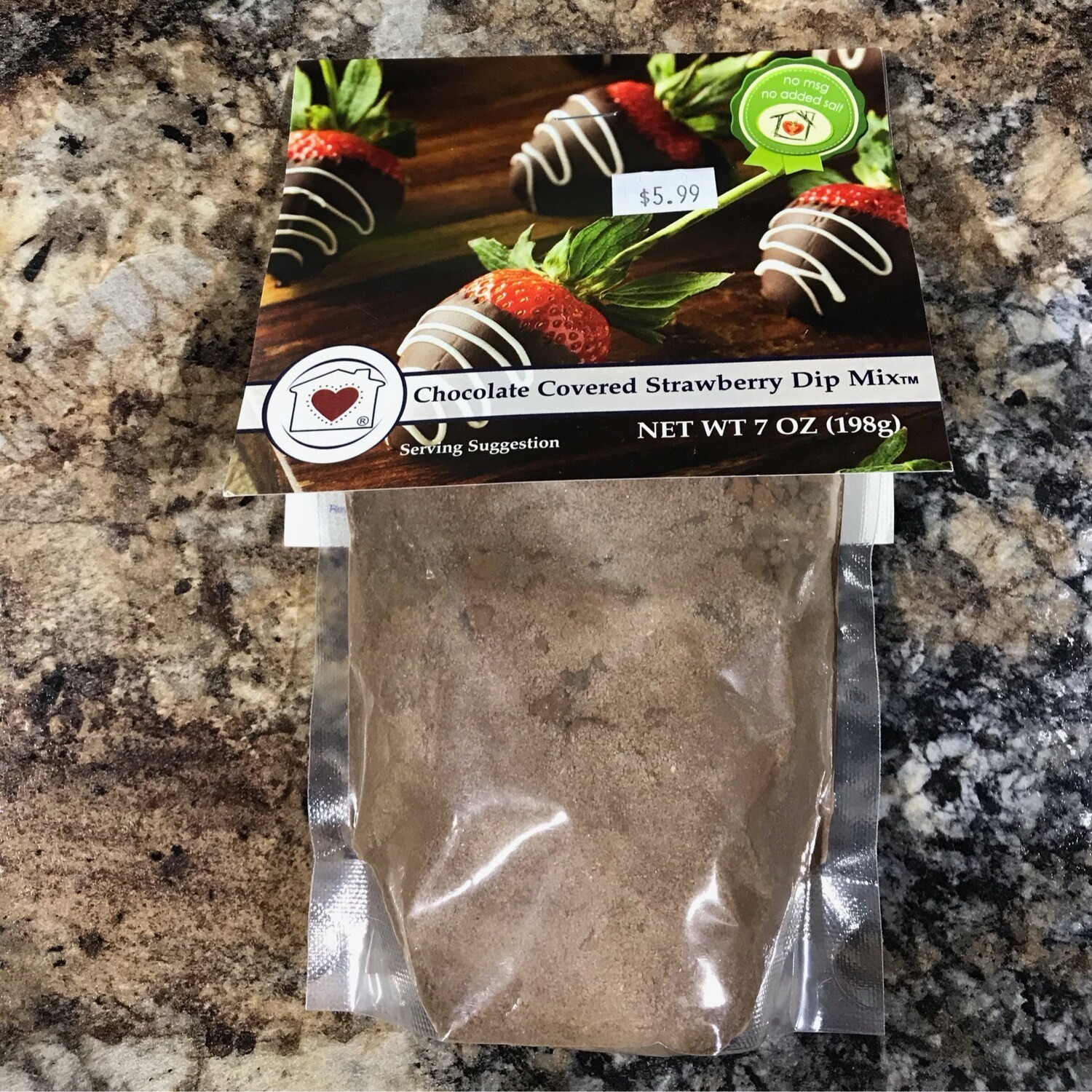 Chocolate Covered Strawberry Dip Mix