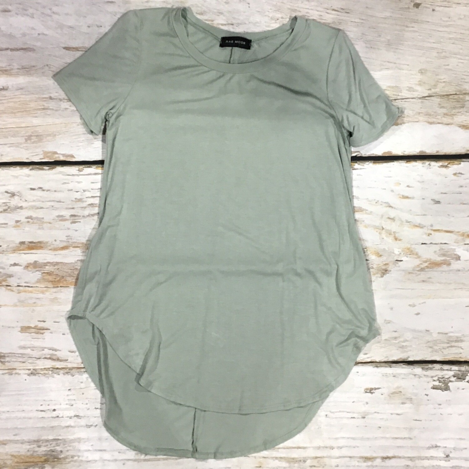 SAGE SHORT SLEEVE TOP