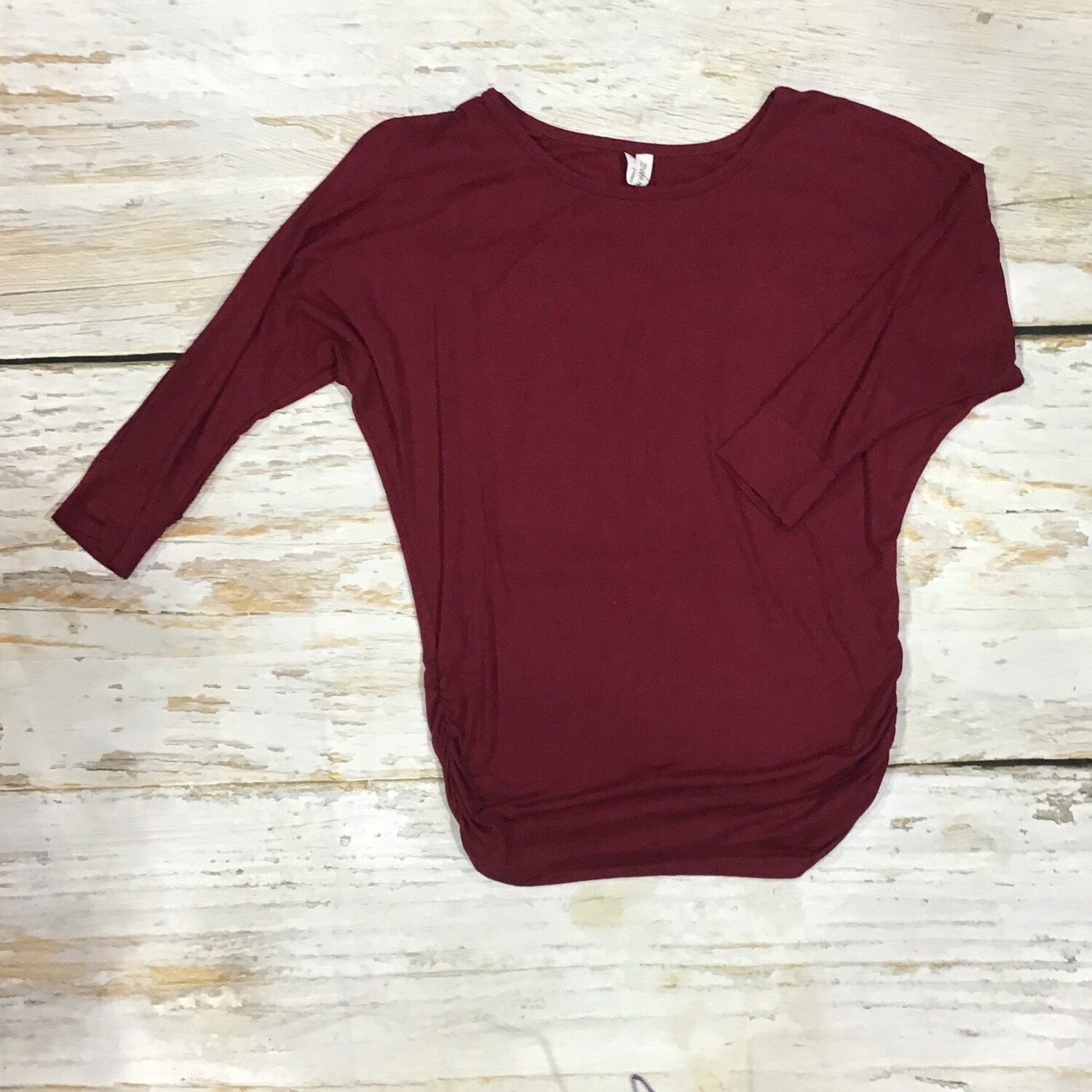 BURGUNDY PIKO TOP