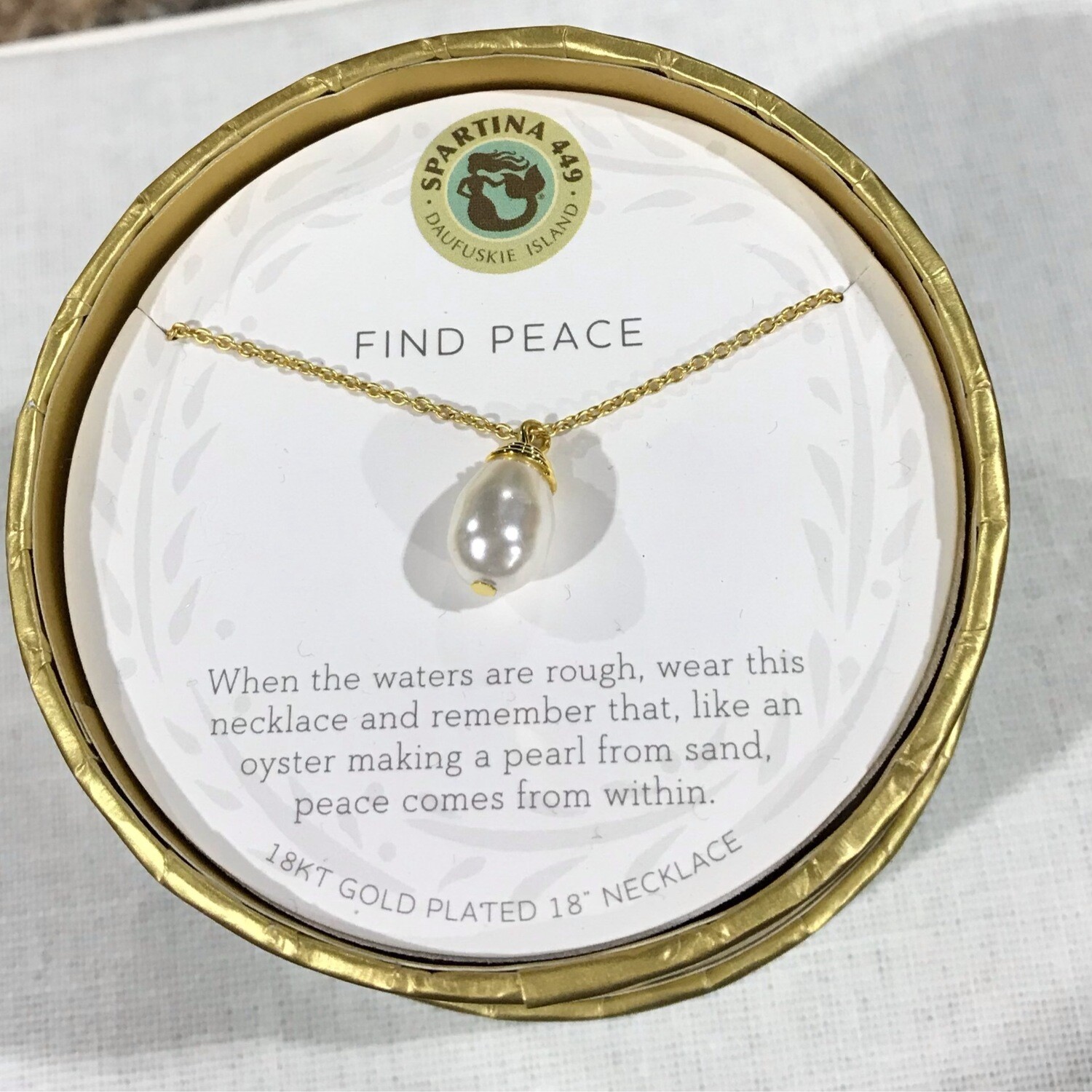 Find Peace necklace