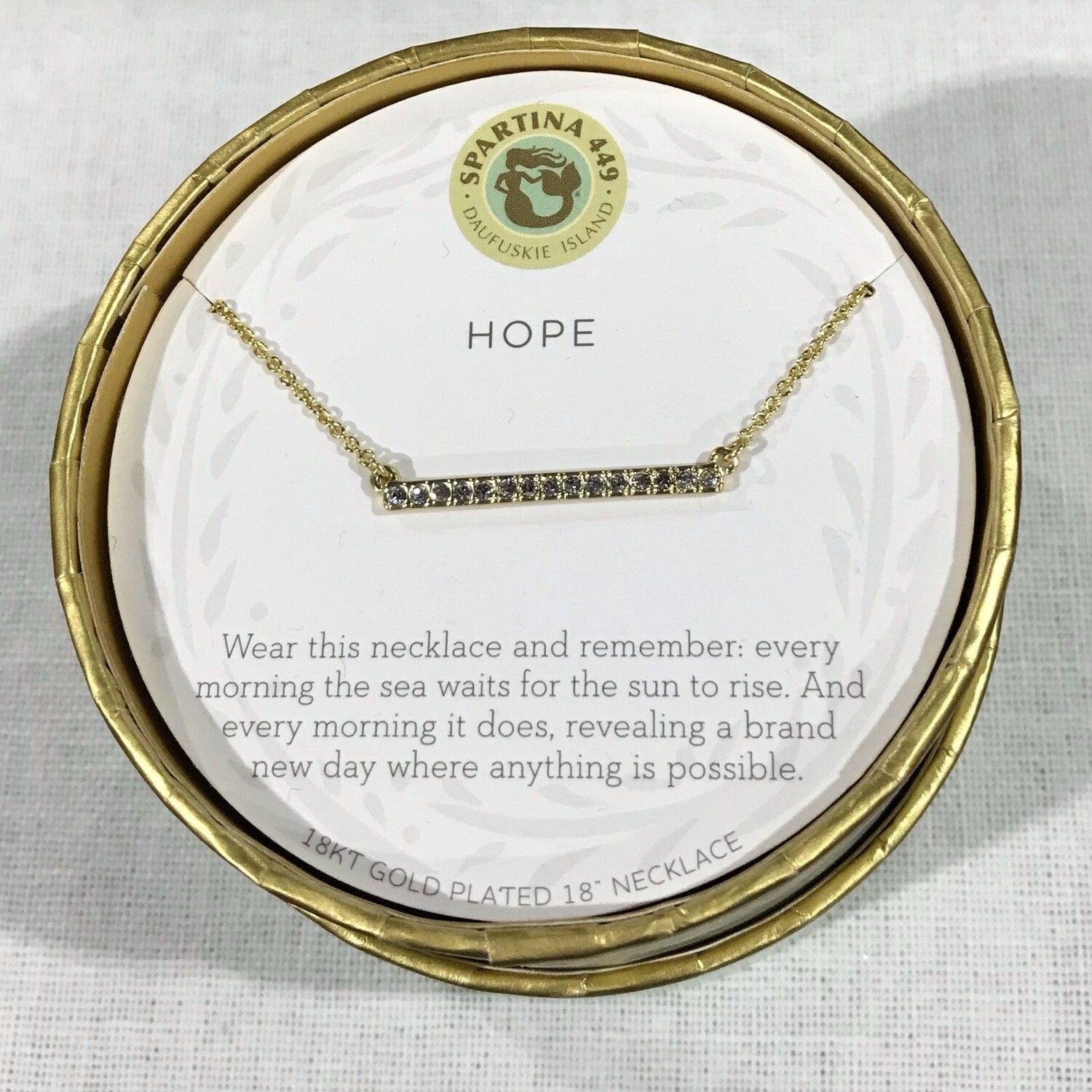 Spartina Hope Necklace