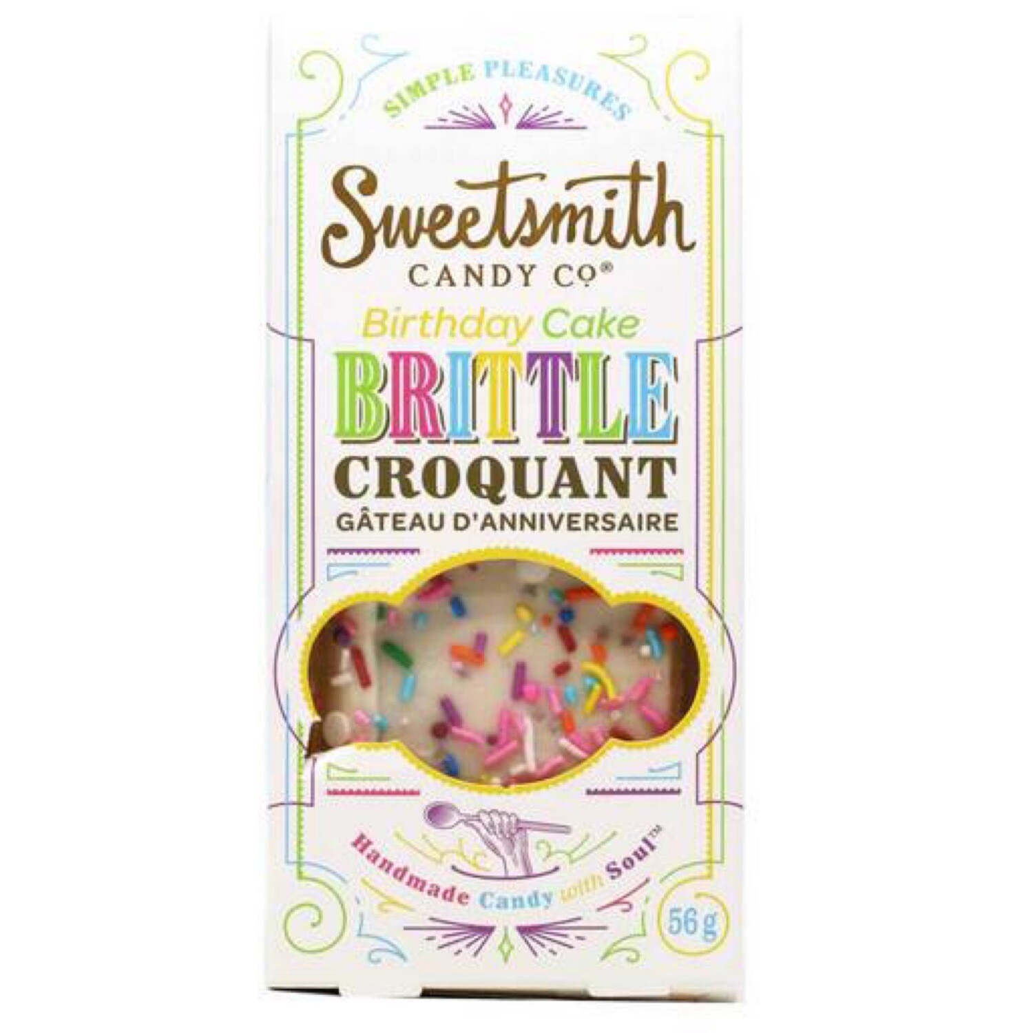 Birthday Cake Brittle