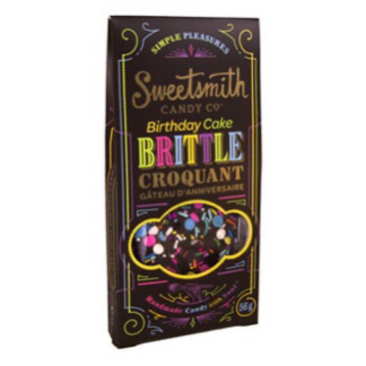 Chocolate Birthday Cake Brittle