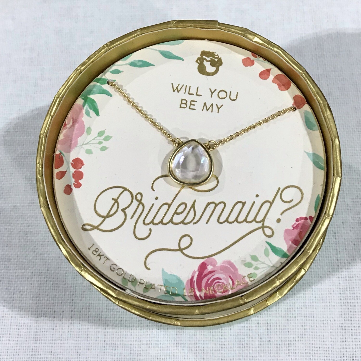 Bridesmaid necklace