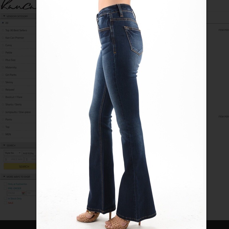 KAN CAN MID RISE FLARE