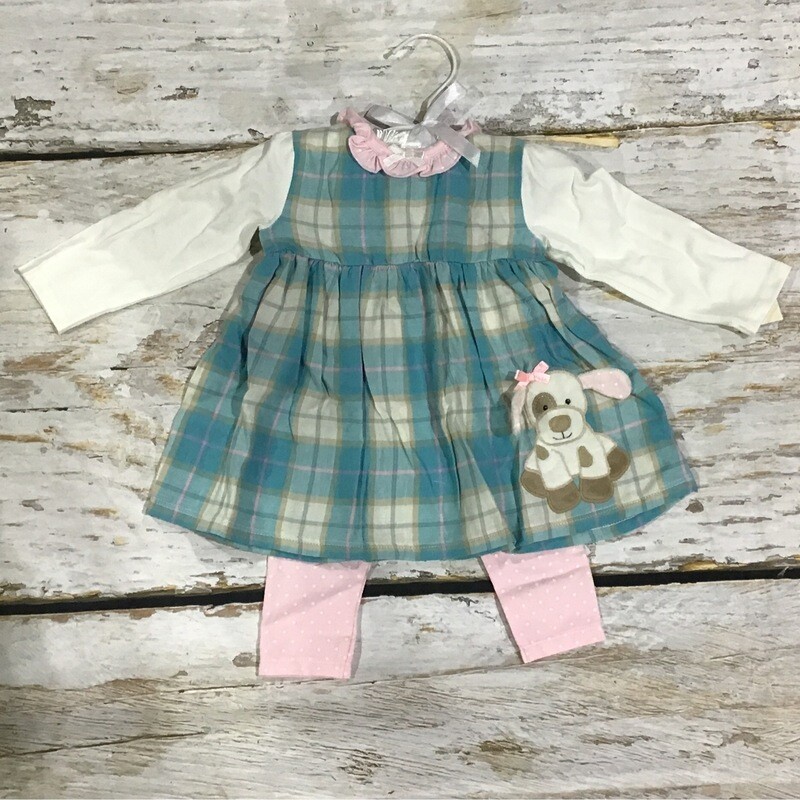 Mollie the Puppy Dress & Legging Set